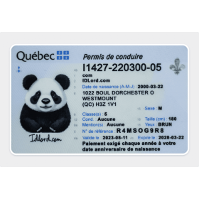 Québec scannable card