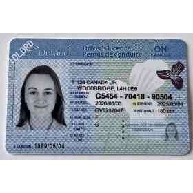 Ontario, Canada Scannable ID