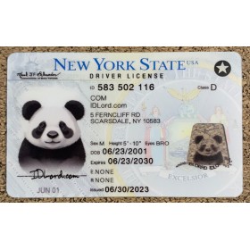 New York scannable card