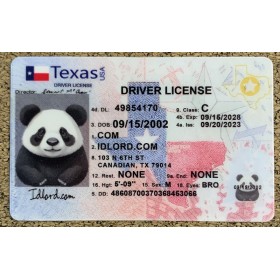 Texas scannable card