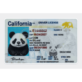 California scannable card