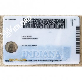 Indiana scannable card