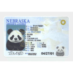 Nebraska scannable card