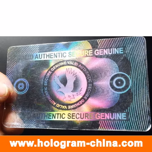 hologram security feature on ID card